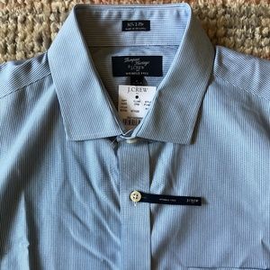 J. Crew Mens Dress Shirt (New 15-15 1/2 Medium)